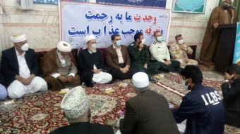 گزارش تصویری: جشن میلاد پیامبر اعظم (ص) و امام جعفر صادق(ع) در شهرستان سرخس برگزار شد