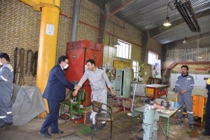 دیدار نوروزی مدیرعامل و اعضای هیئت مدیره شرکت شرق با کارکنان منطقه عملیاتی خانگیران