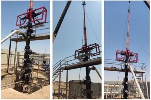 یک حلقه چاه نفتی در منطقه دهلران احیا شد