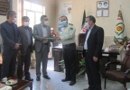 مدیر عامل شرکت بهره برداری نفت و گاز شرق با فرمانده انتظامی و فرمانده هنگ مرزی شهرستان سرخس دیدار کرد