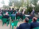 مراسم یادبود مدافع حریم تولید برگزار شد + تصویر