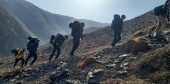 گزارش تصویری: صعود جمعی از کارکنان نفت و گاز شرق به قله شیرباد