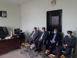 دیدار مدیرعامل و مدیران شرکت نفت و گاز شرق با فرمانده سپاه ناحیه سرخس به مناسبت روز پاسدار