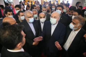 گزارش تصویری از نخستین روز برپایی بیست‌وششمین نمایشگاه نفت، گاز، پالایش و پتروشیمی