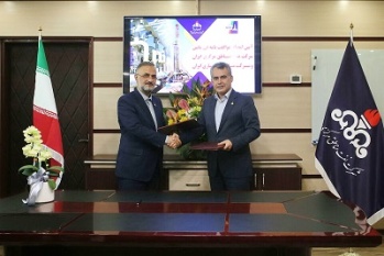 موافقت‌نامه همکاری شرکت‌های نفت مناطق مرکزی و ملی حفاری امضا شد+تصویر